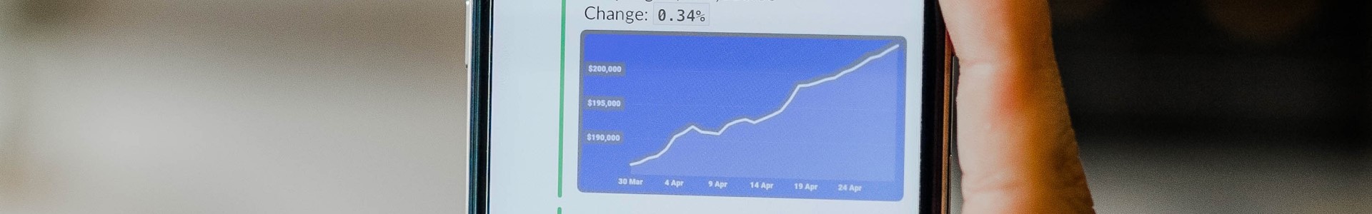 Chart going up